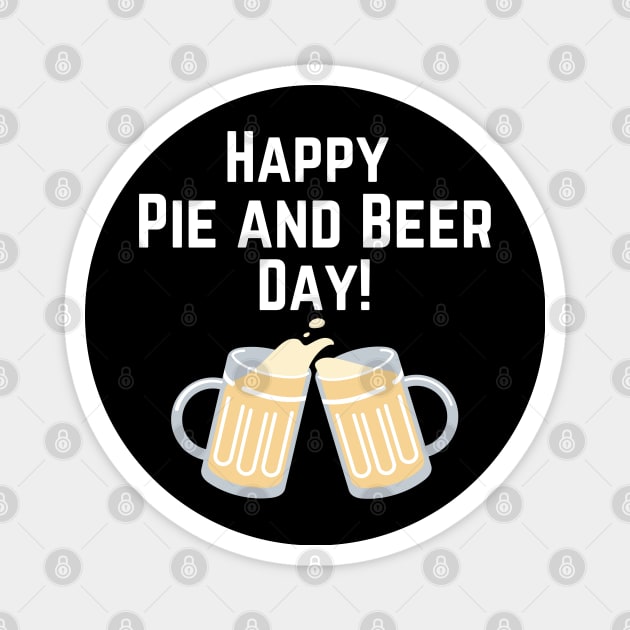 Happy Pie and Beer Pioneer Day Utah Magnet by MalibuSun